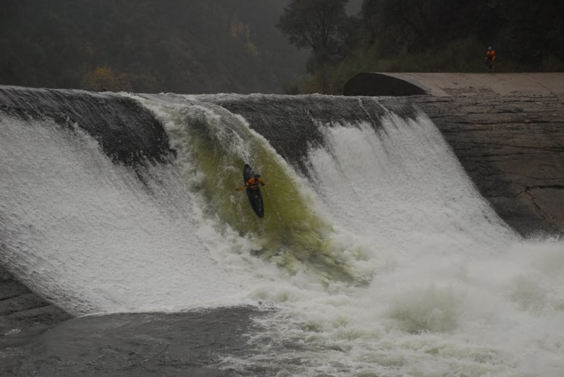Kevin on Big Bend Dam
