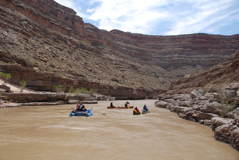 Boating on the San Juan