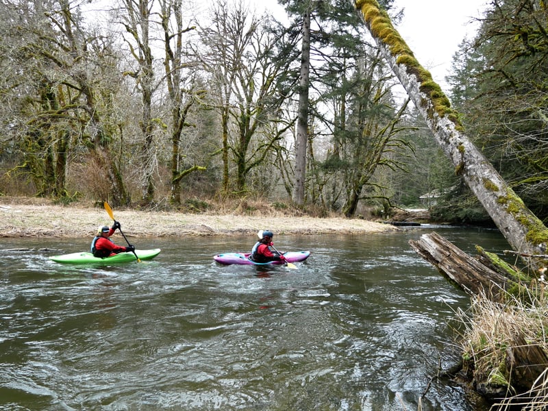 Put-In on Rock Creek