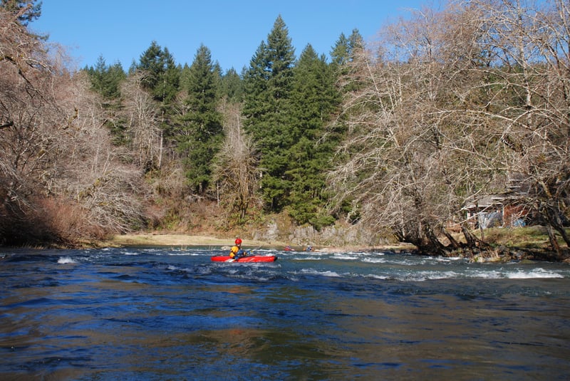 Paddling the Nestucca
