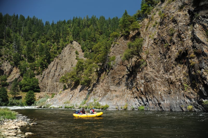 Upstream of Dillon Creek