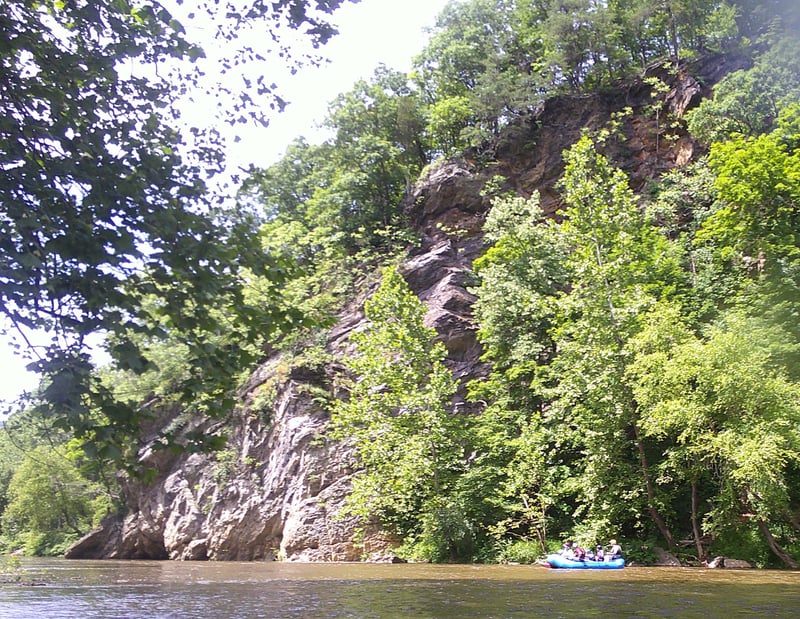 Rock Outcroppings - Keyser to Black Oak