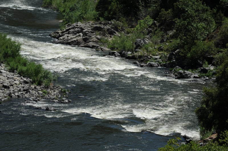 Rattlesnake Rapid View from the Road