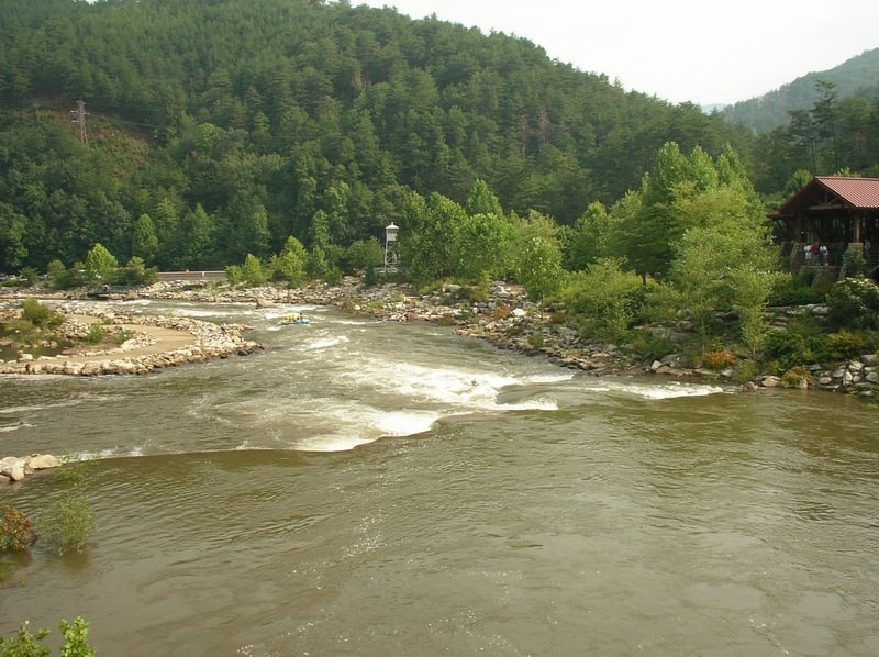 upper ocoee with water