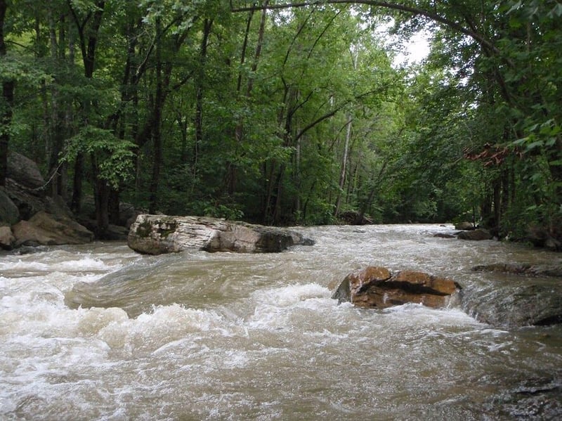  on Roanoke, North Fork @Riverside Church (Route 603) to Roanoke River (Route 7