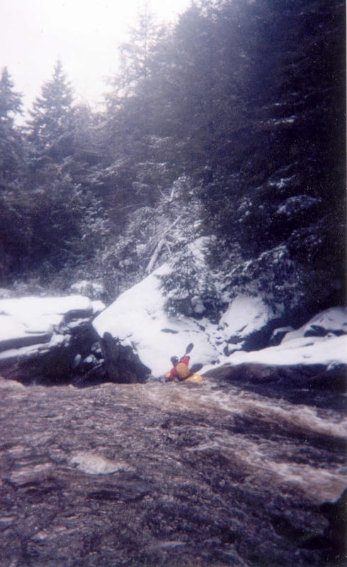 Patrick Bradley Starting down the Upper Blackwater