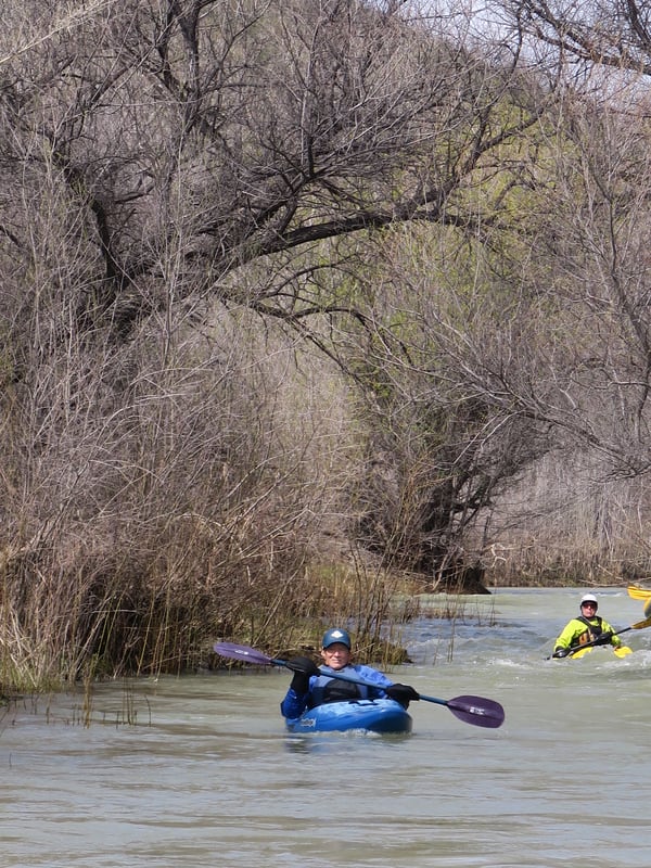 Kayaking the North Fork 