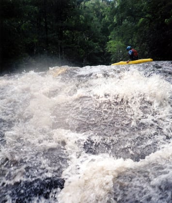 Slide on Sixmile Creek