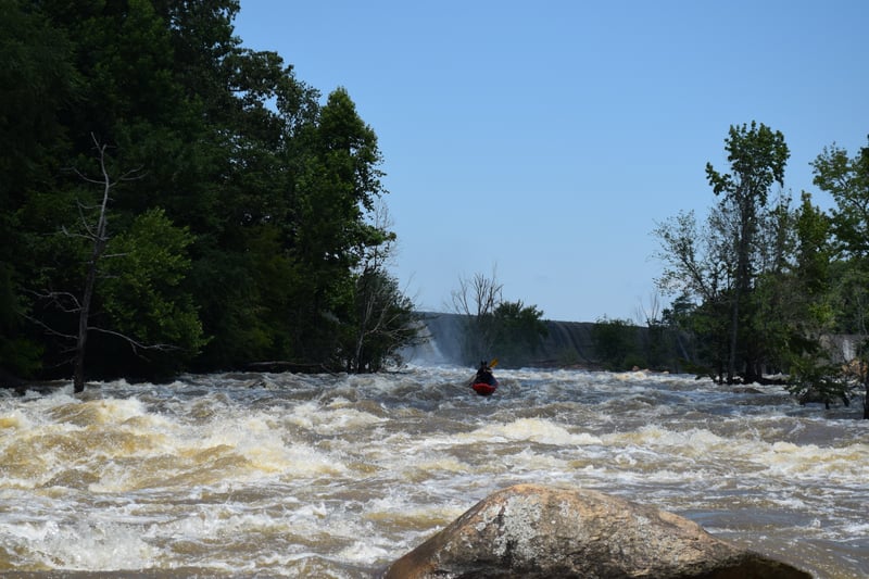First rapid in the shadows