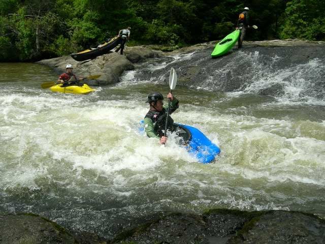 GREAT surf at Clear Creek Falls