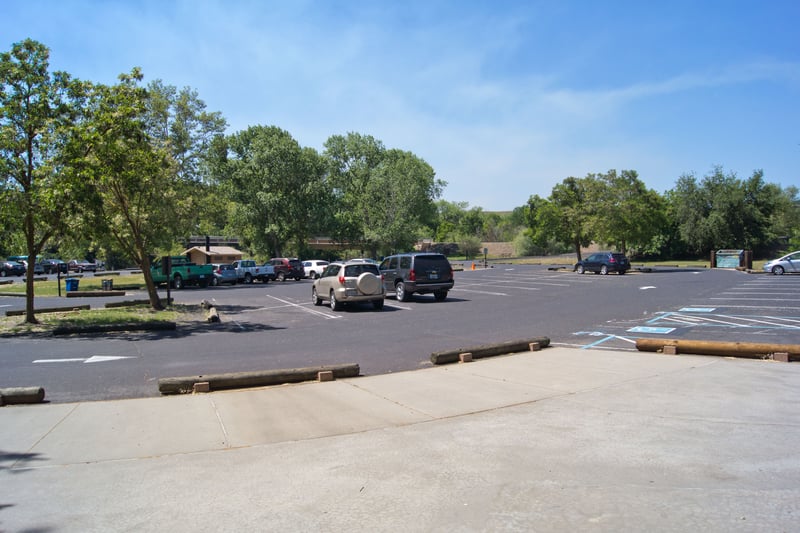 Knights Ferry Parking lot