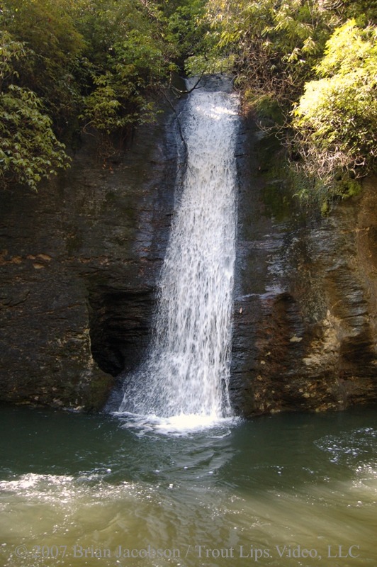 Waterfall in Alleyway
