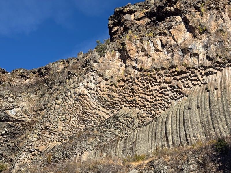 Columnar basalt
