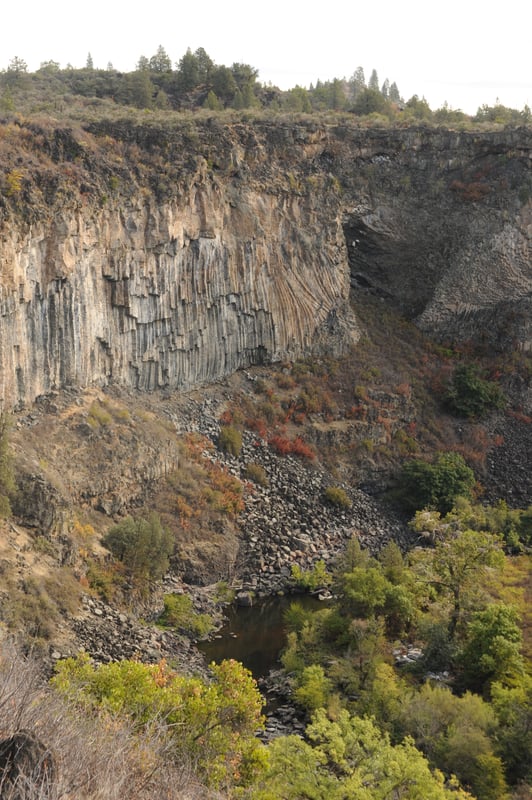 View from the Rim of Wards Canyon