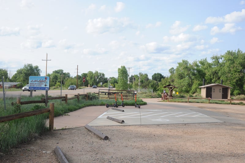 Shields Street River Access Parking