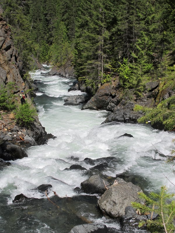 Portage below Magnolia @ high