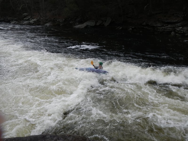 Natchaug, Diana's Pool, lower drop