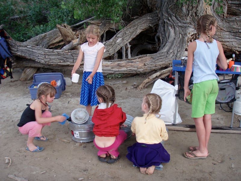Kids Do Dishes