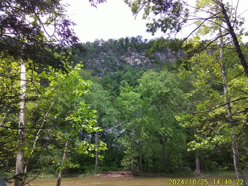 View from Dick Gramm's Lunch stop