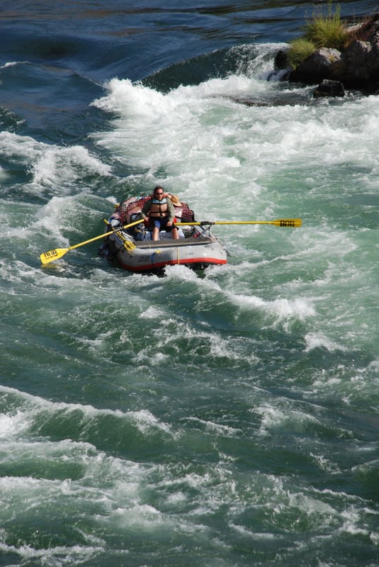 Buckskin Mary Rapids Raft Run