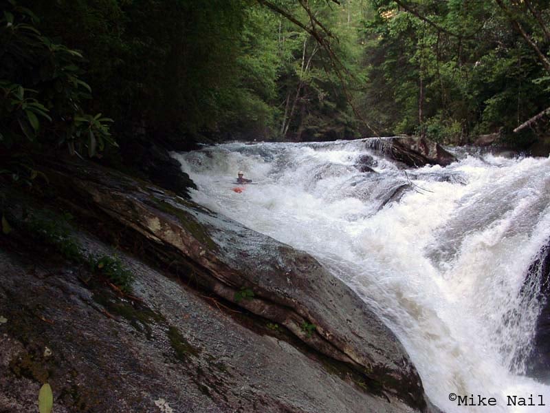 (MN) Ted in the middle of Boxcar Falls