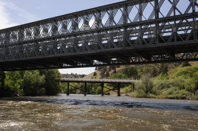 New and Old Lakeview Bridge