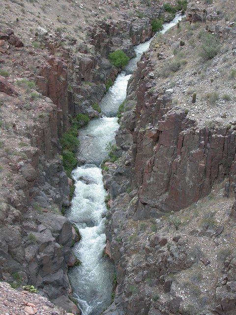 Tapeats Creek from above