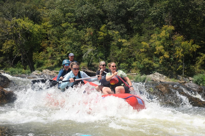 Rafting on the French Broad