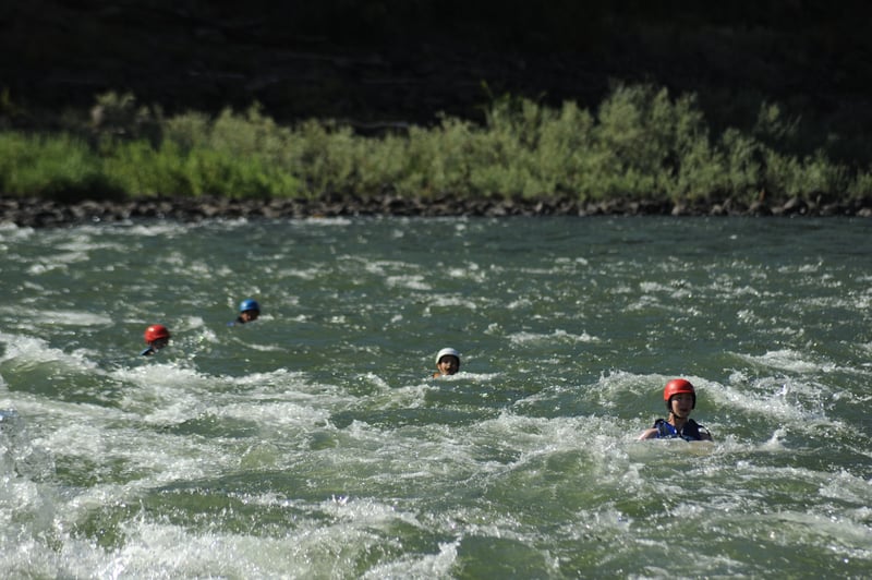 Swimming Wapshilla Rapid