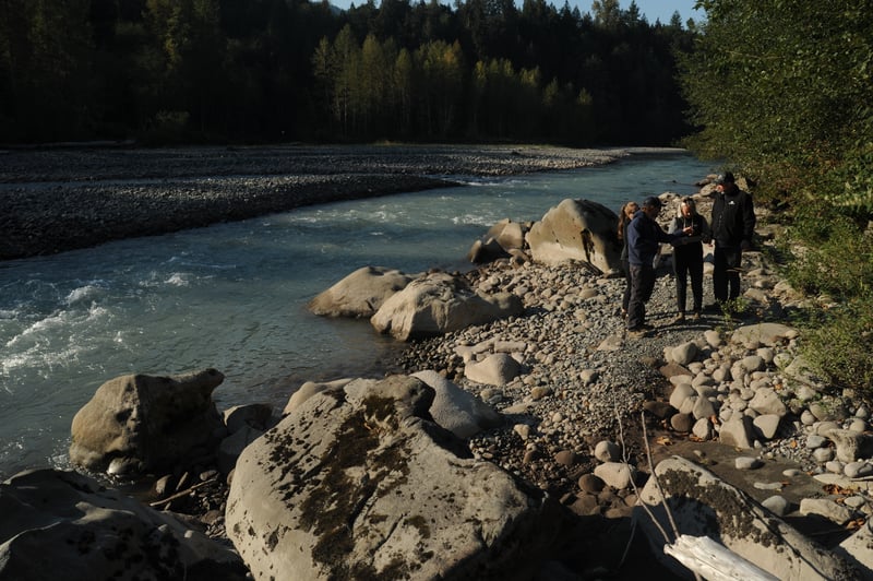 Site Visit and Meeting at Maple Creek Access Site