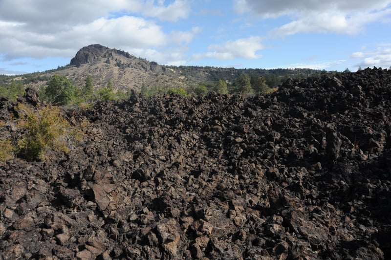 Lava Field Above Wards Canyon
