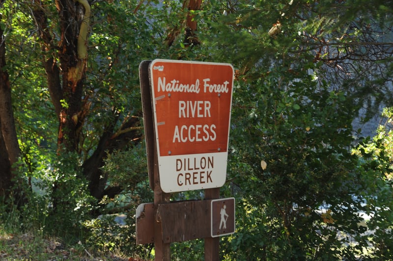 Dillon Creek River Access