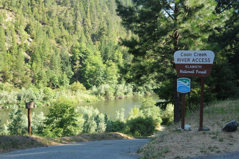Coon Creek River Access Road