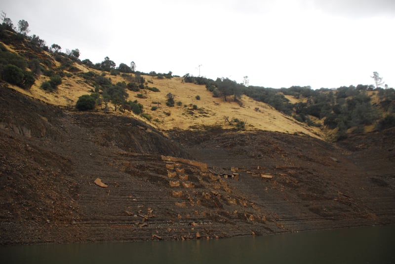 Penstock Supports of Forgotten Powerhouse
