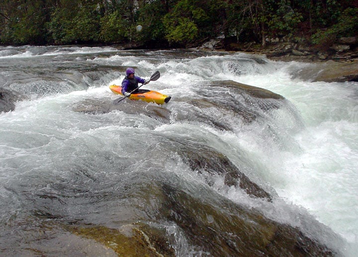 Ledge on Elk  Back Fork
