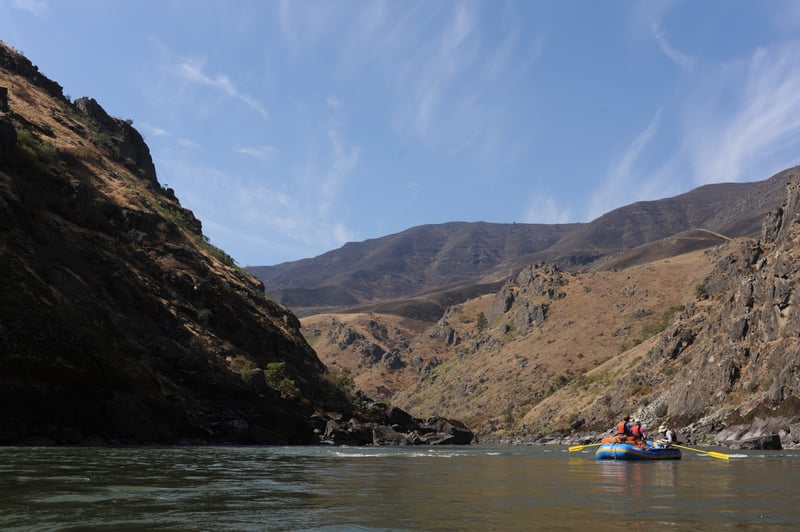 Floating Through Snowhole Canyon
