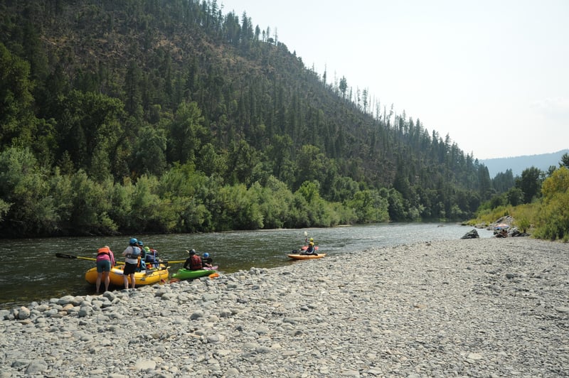 Put-in Gravel Bar