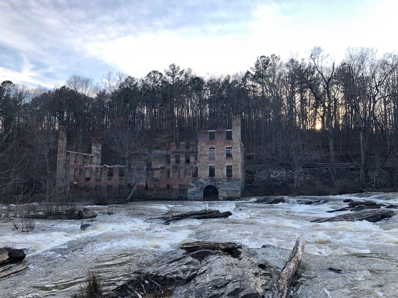  on Sweetwater Creek @Sweetwater Creek State Park to Chattahoochee River