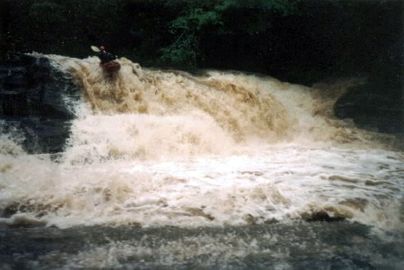 Eric on the First Falls
