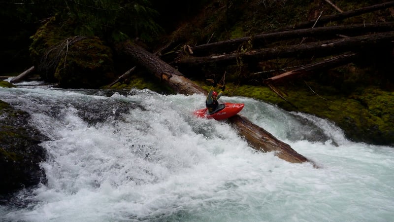  on Nohorn Creek @to Peg Leg Falls