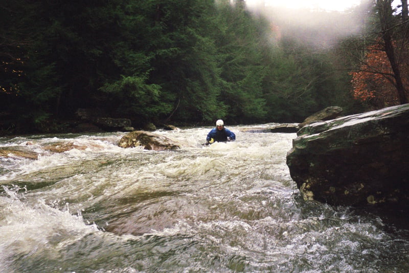Lower Scrubgrass Creek rapid - KHCC