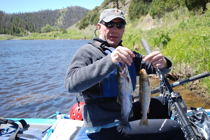 North Platte below 6-mile fishing