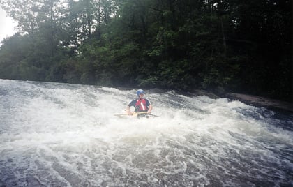 Mystery Slide on Flat Shoal River