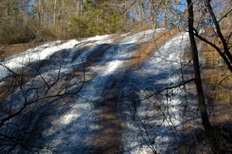 Glade Shoals from the bottom