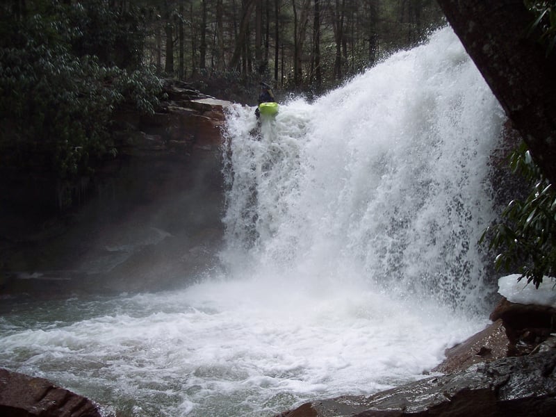 Jason on Pringle Falls