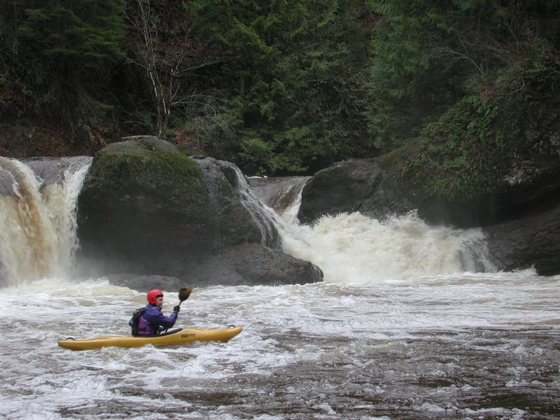 View of River Left Side of Falls