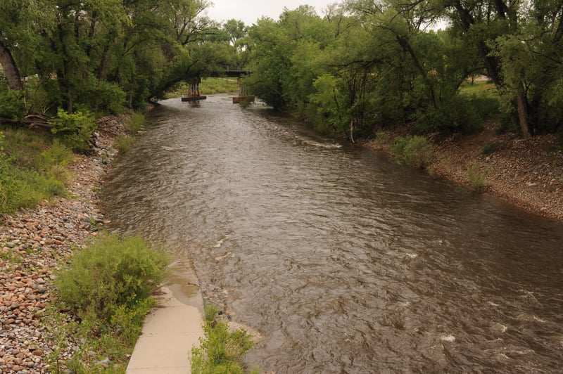 Whitewater Park Take-Out Ramp River Left