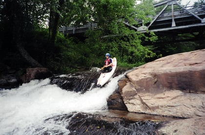 The Falls at Flat Shoal River
