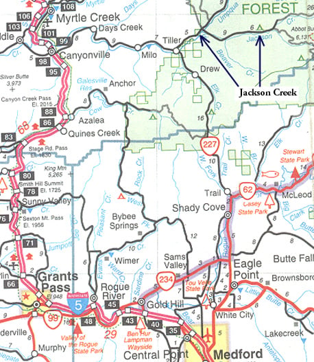 Jackson Creek Map