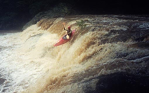 (RM) Riley Moore Falls - nice boof